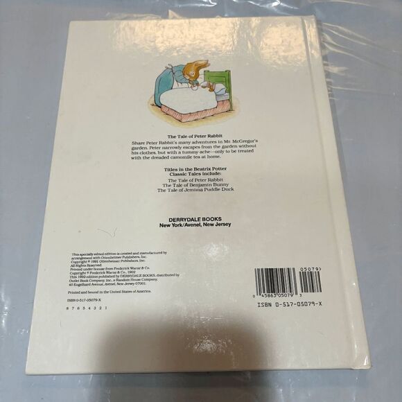 Beatrix Potter Authorized Jemma Puddle-Duck, Peter Rabbit, Benjamin Bunny - Picture 7 of 7